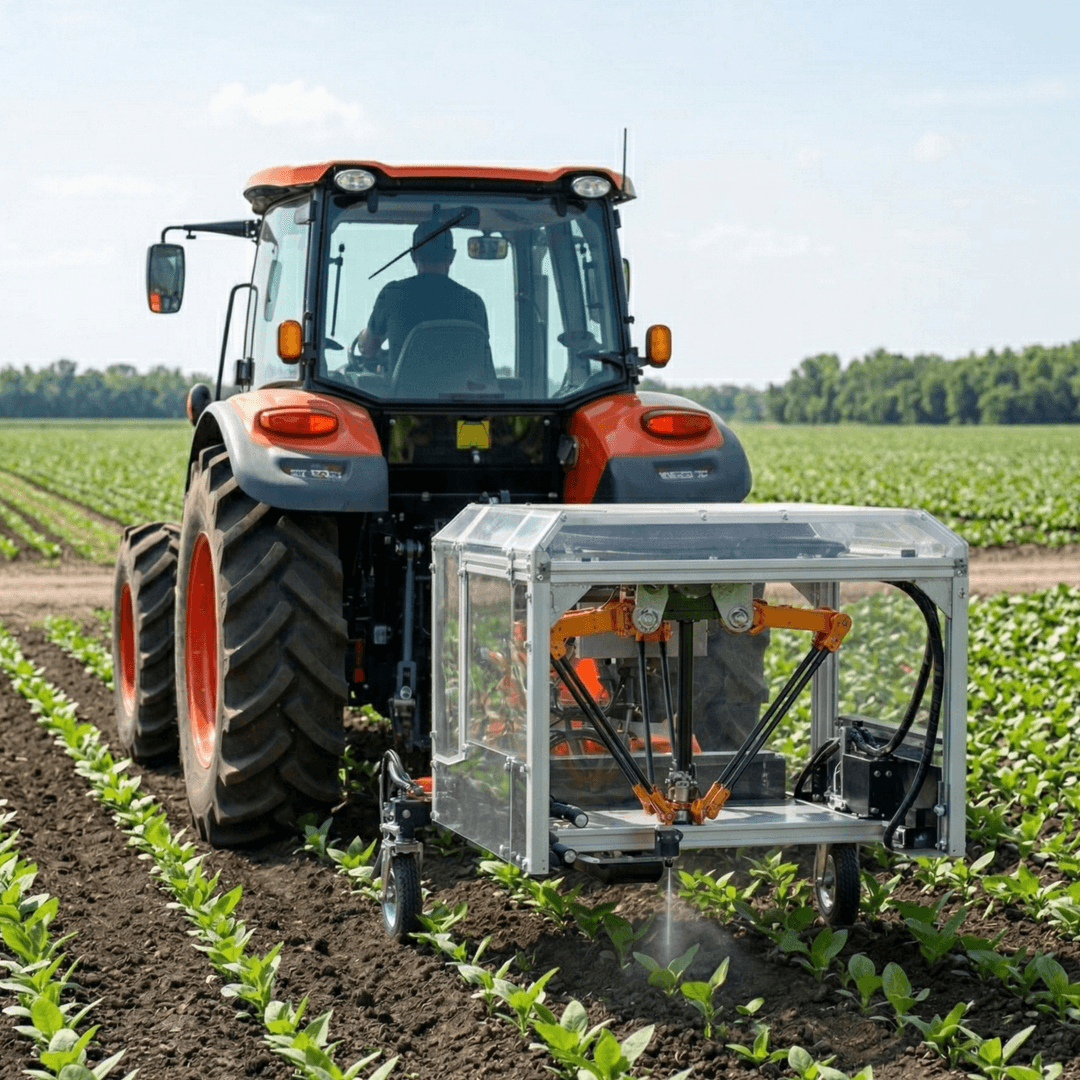 Robotic weeder precision system
